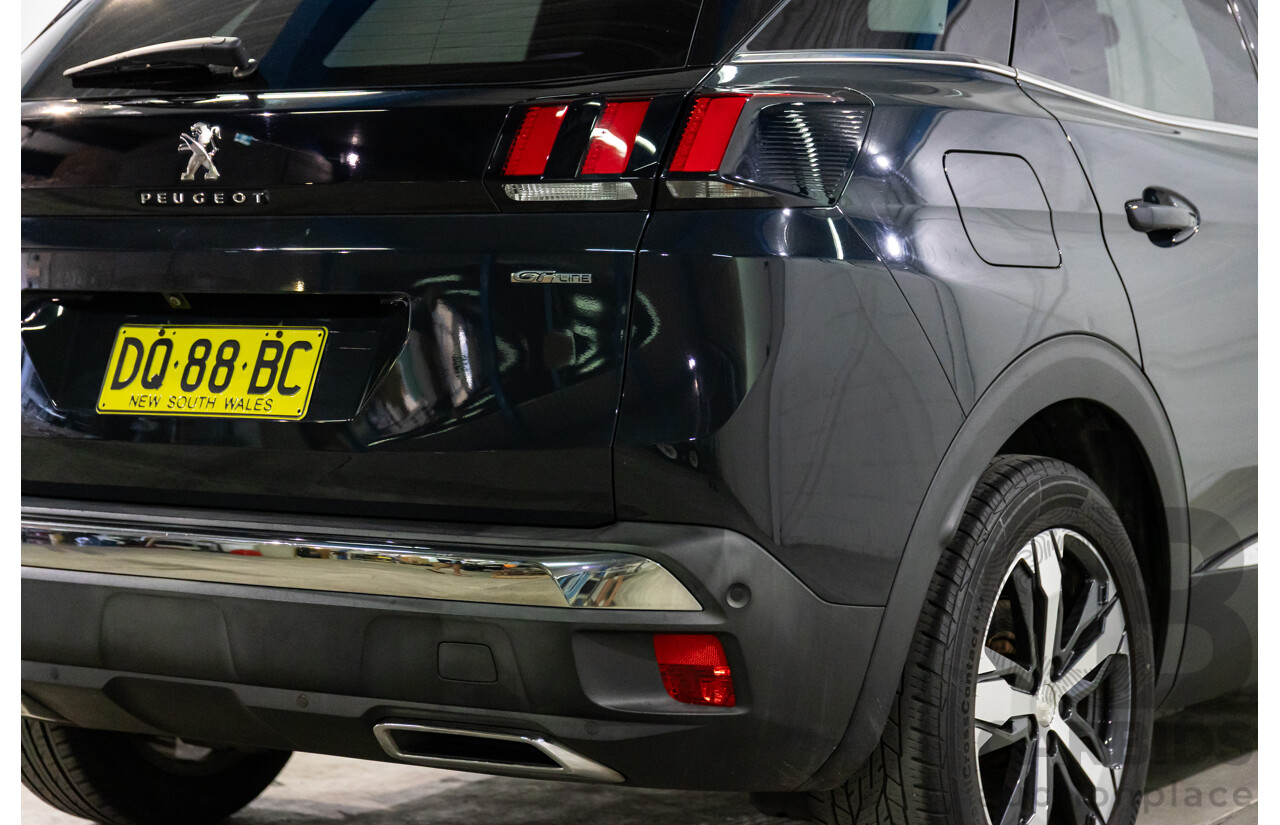 08/2017 Peugeot 3008 GT Line (FWD) P84 4d Wagon Cumulus Grey Metallic Turbo 1.6L