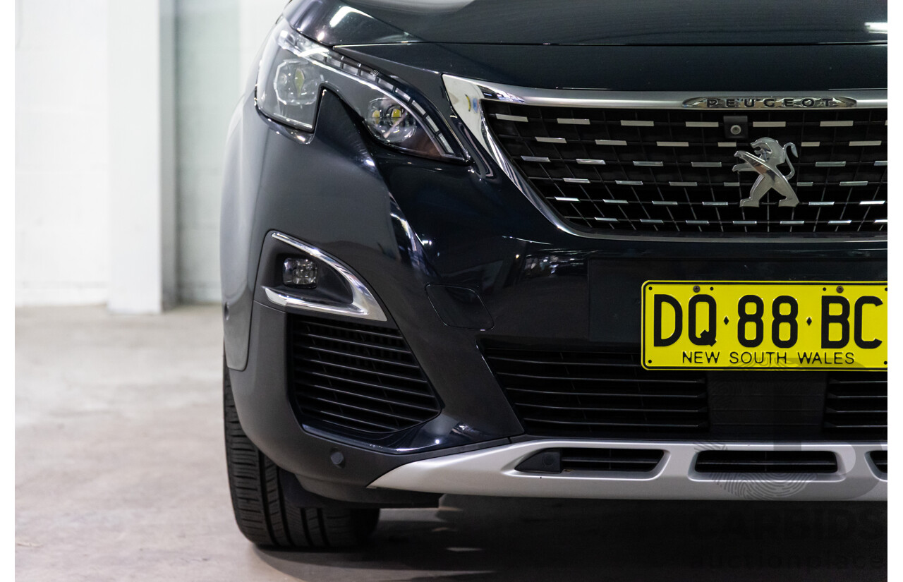 08/2017 Peugeot 3008 GT Line (FWD) P84 4d Wagon Cumulus Grey Metallic Turbo 1.6L
