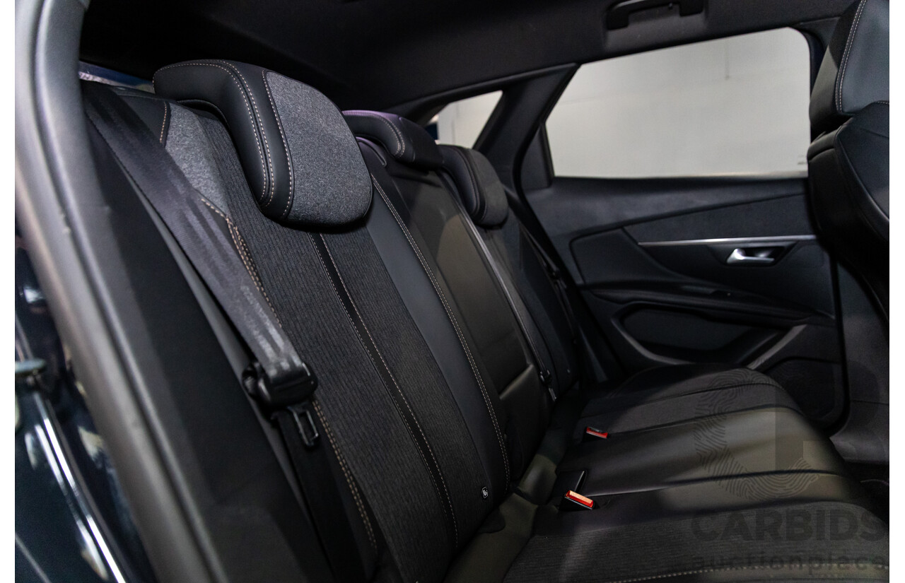 08/2017 Peugeot 3008 GT Line (FWD) P84 4d Wagon Cumulus Grey Metallic Turbo 1.6L