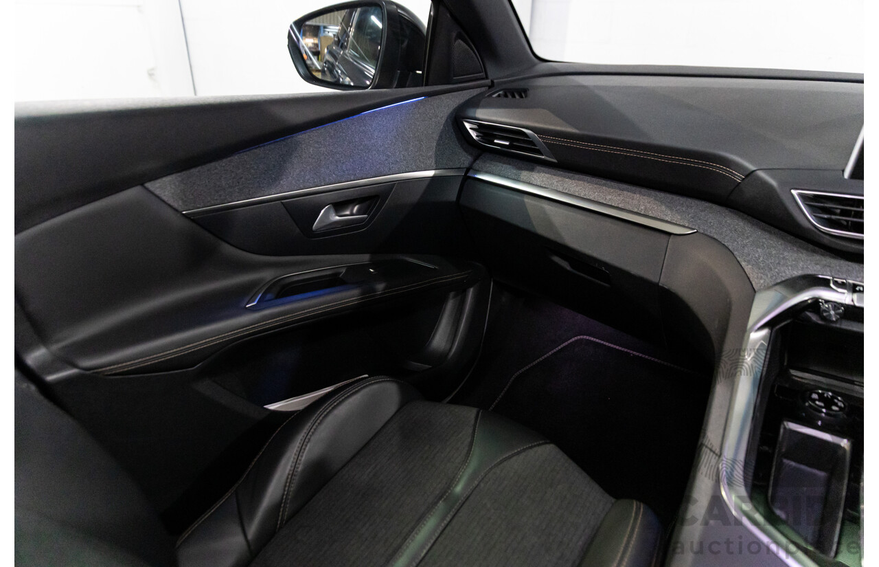 08/2017 Peugeot 3008 GT Line (FWD) P84 4d Wagon Cumulus Grey Metallic Turbo 1.6L