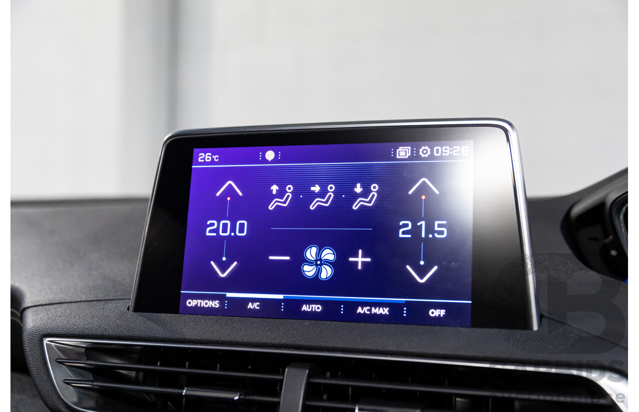 08/2017 Peugeot 3008 GT Line (FWD) P84 4d Wagon Cumulus Grey Metallic Turbo 1.6L