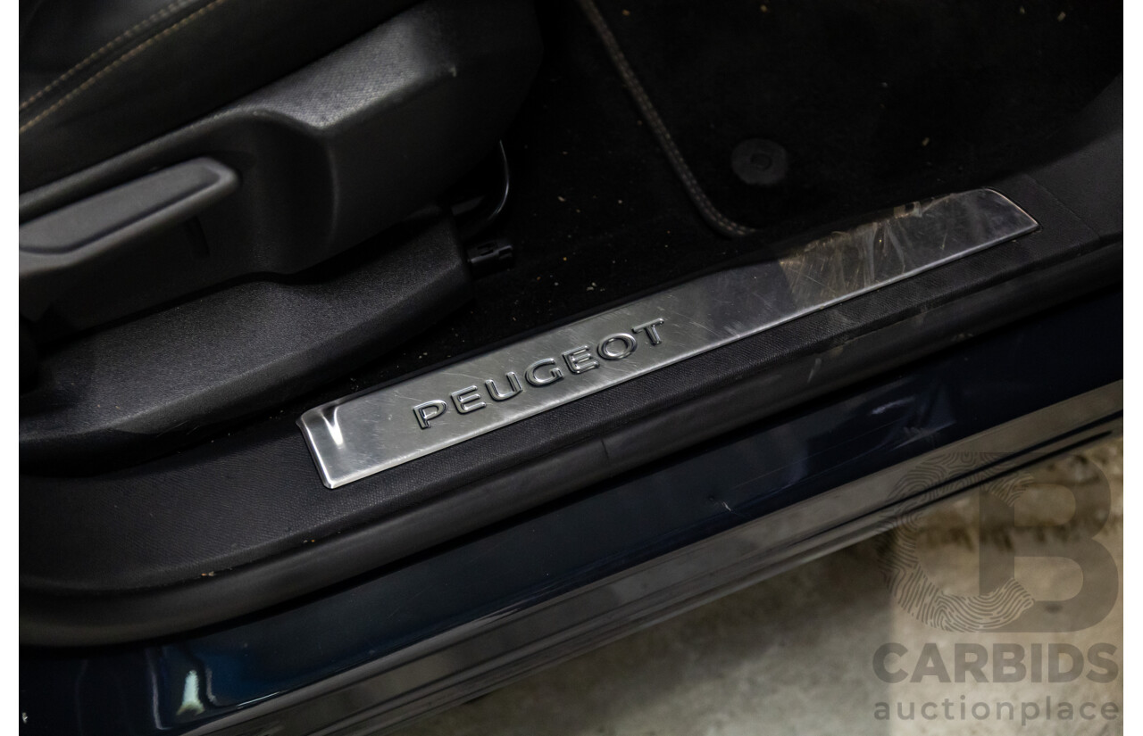 08/2017 Peugeot 3008 GT Line (FWD) P84 4d Wagon Cumulus Grey Metallic Turbo 1.6L