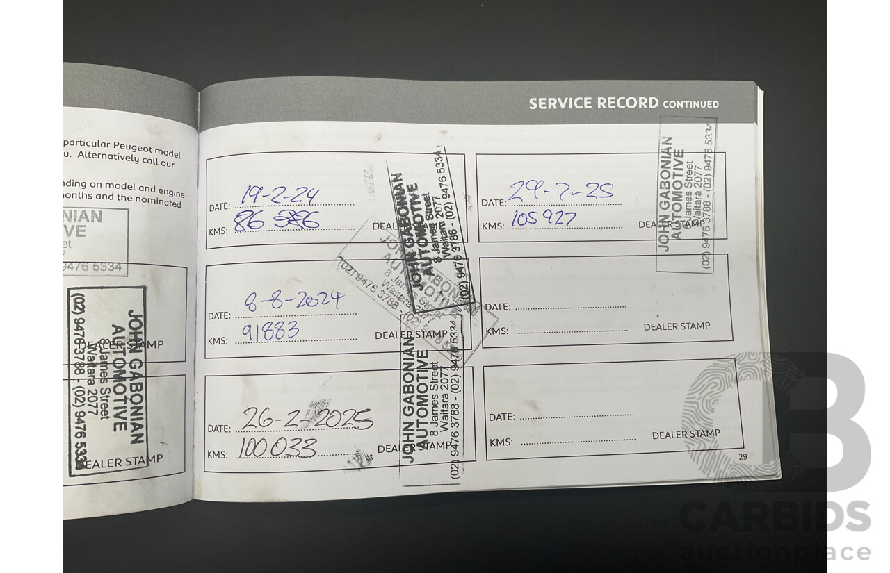 08/2017 Peugeot 3008 GT Line (FWD) P84 4d Wagon Cumulus Grey Metallic Turbo 1.6L