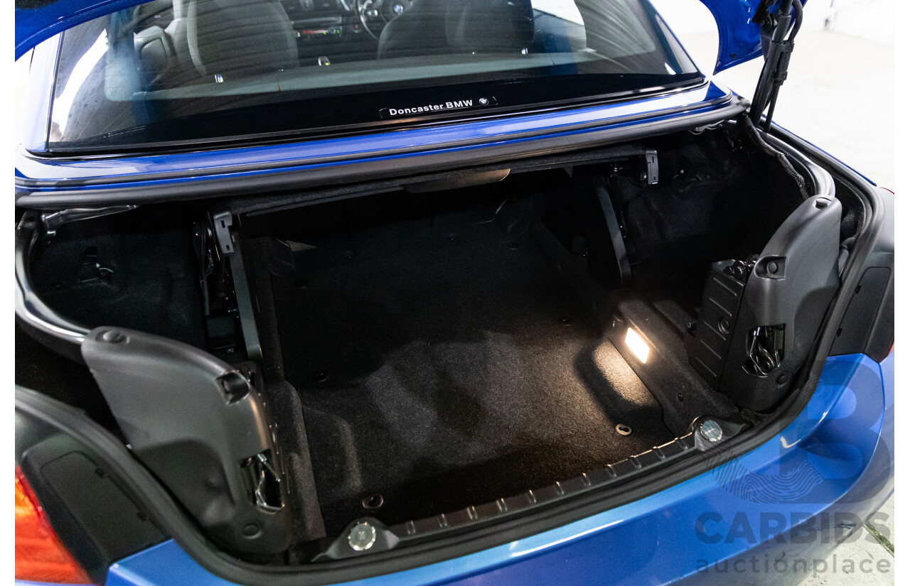 10/2014 BMW 420d M Sport F33 2d Convertible Estoril Blue Metallic Turbo Diesel 2.0L