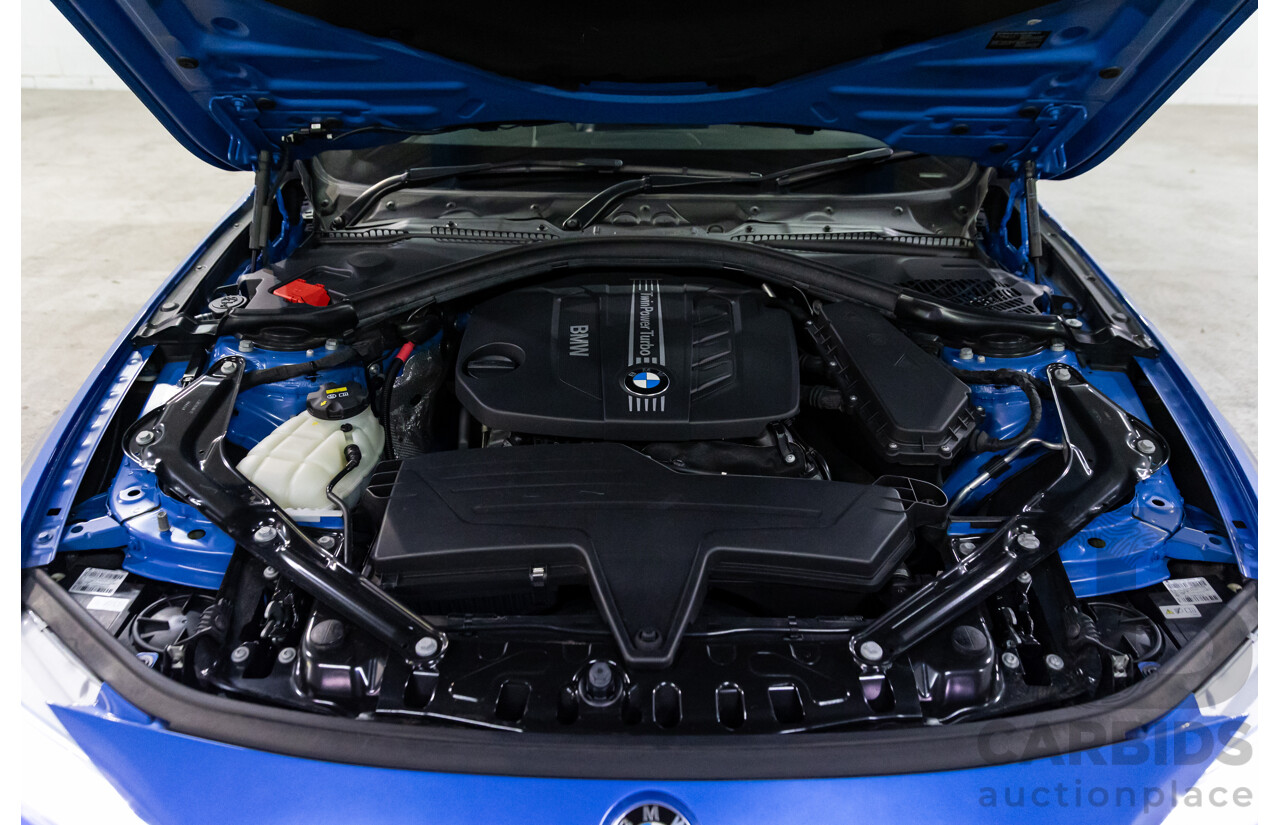 10/2014 BMW 420d M Sport F33 2d Convertible Estoril Blue Metallic Turbo Diesel 2.0L