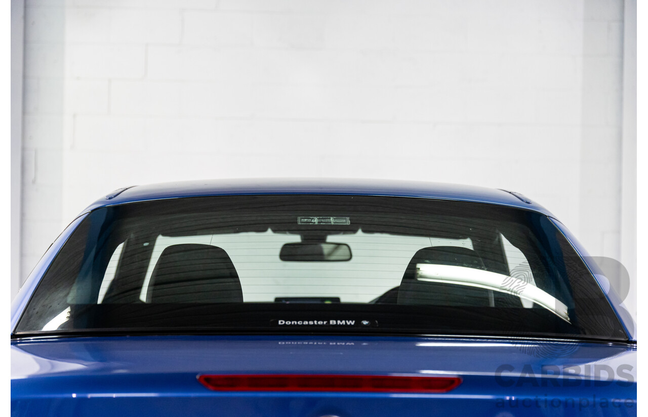 10/2014 BMW 420d M Sport F33 2d Convertible Estoril Blue Metallic Turbo Diesel 2.0L