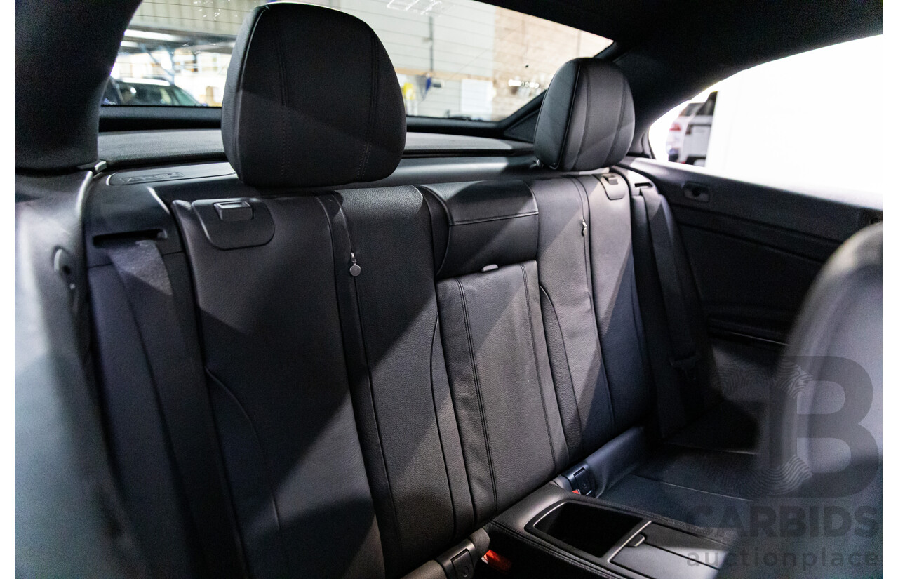 10/2014 BMW 420d M Sport F33 2d Convertible Estoril Blue Metallic Turbo Diesel 2.0L