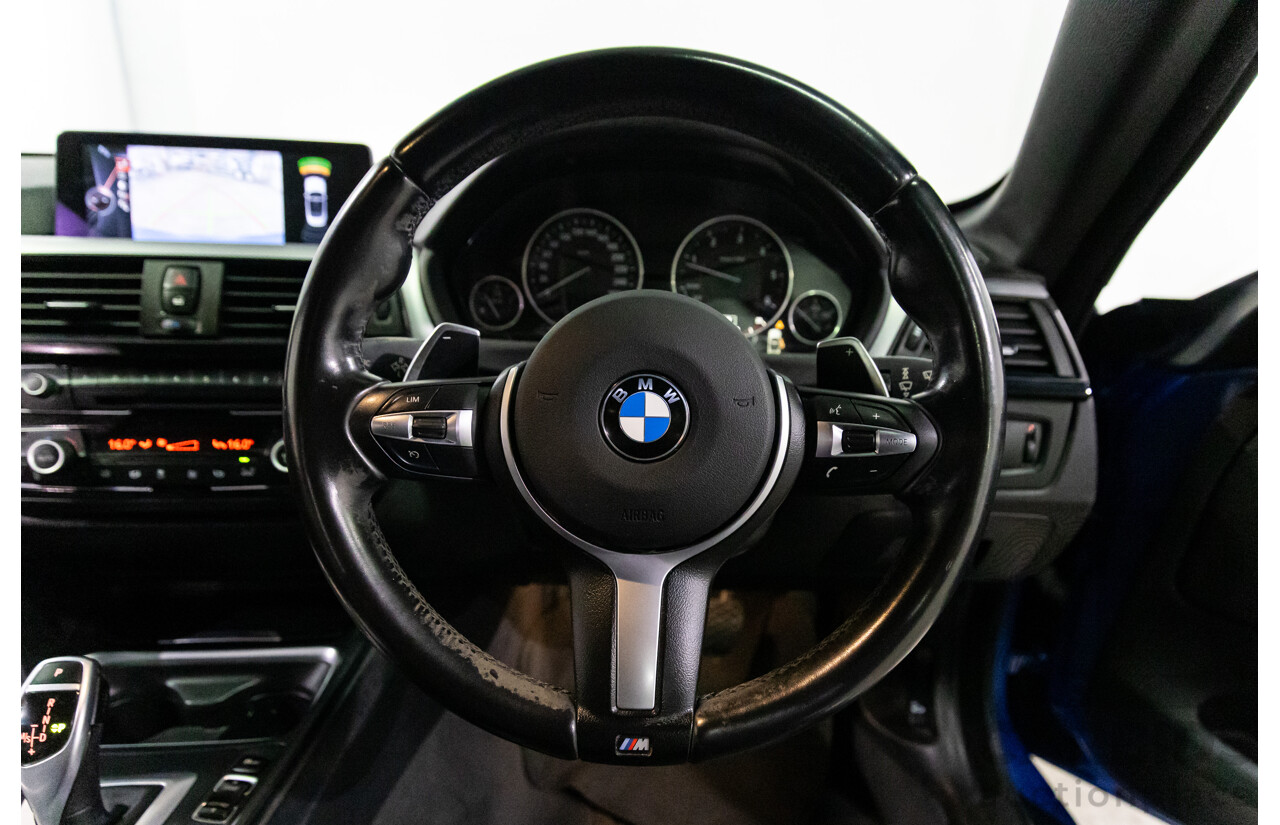 10/2014 BMW 420d M Sport F33 2d Convertible Estoril Blue Metallic Turbo Diesel 2.0L