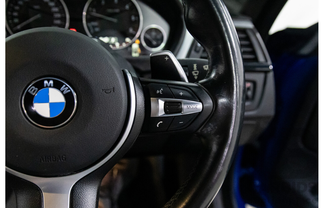 10/2014 BMW 420d M Sport F33 2d Convertible Estoril Blue Metallic Turbo Diesel 2.0L