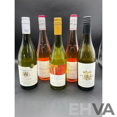 Assorted Bottles of Wine - Lot of 5