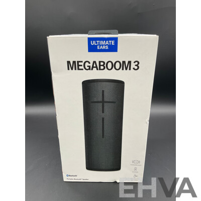 ULTIMATE EARS MegaBoom3 Portable Bluetooth Speaker - Black