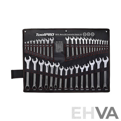 ToolPRO 38 Piece Metric/ Sae Combination Spanner Set
