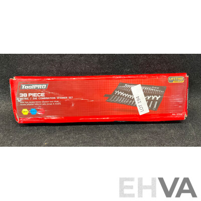 ToolPRO 38 Piece Metric/ Sae Combination Spanner Set