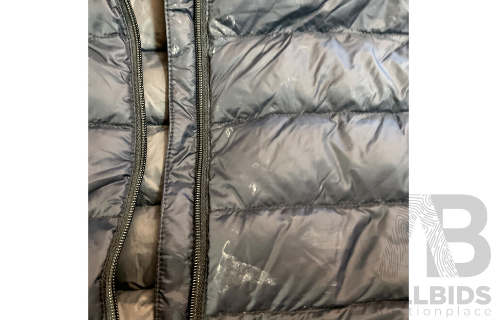 MACPAC 70L Expedition Duffel Bag &  Uber Light Down Vest V2 - Black - Size S