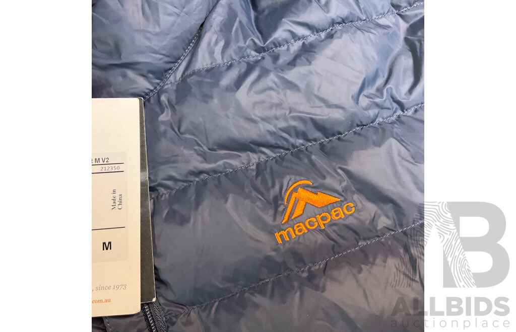 MACPAC Uber Light Down Jacket M V2 - Odyssey - Size M - ORP$ 219.99