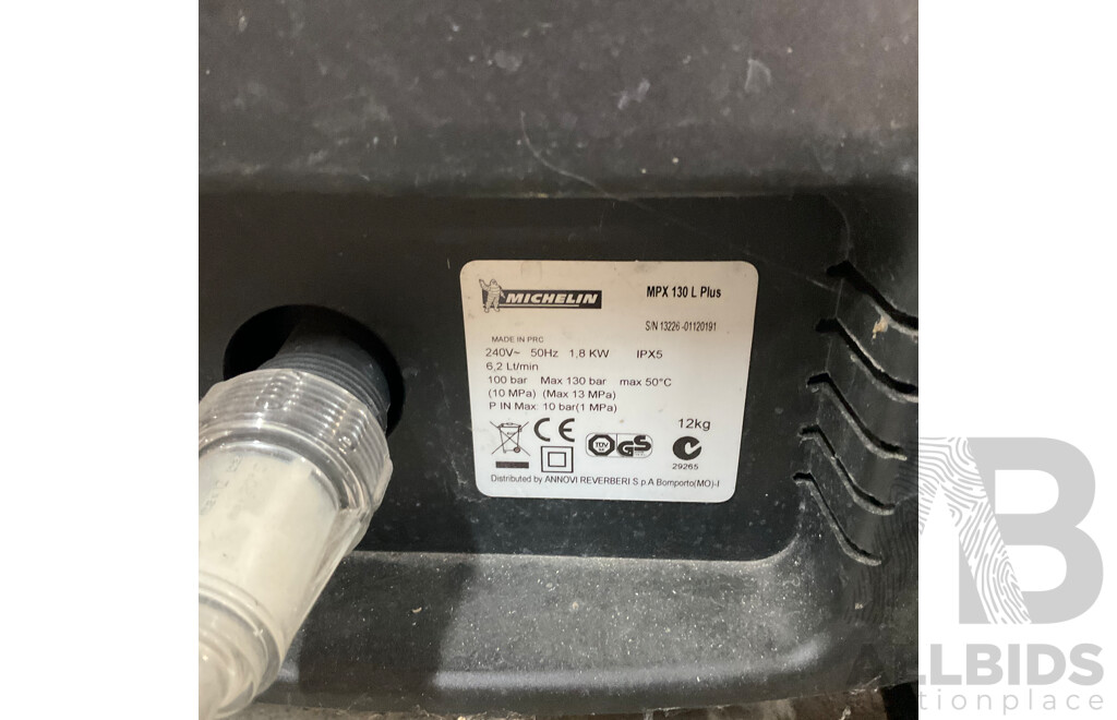 MICHELIN MPX130L Plus High Pressure Washer