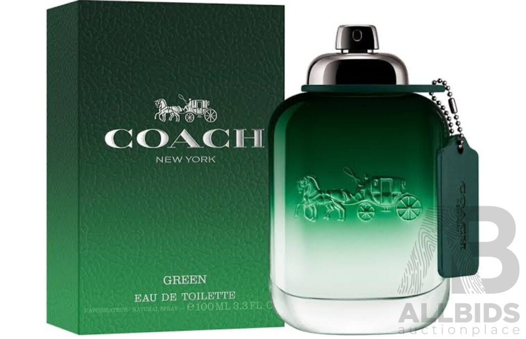 COACH New York Green 100ml Eau De Toilette