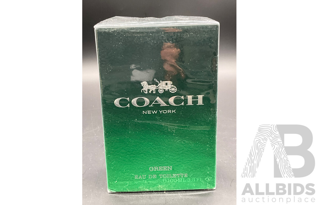 COACH New York Green 100ml Eau De Toilette