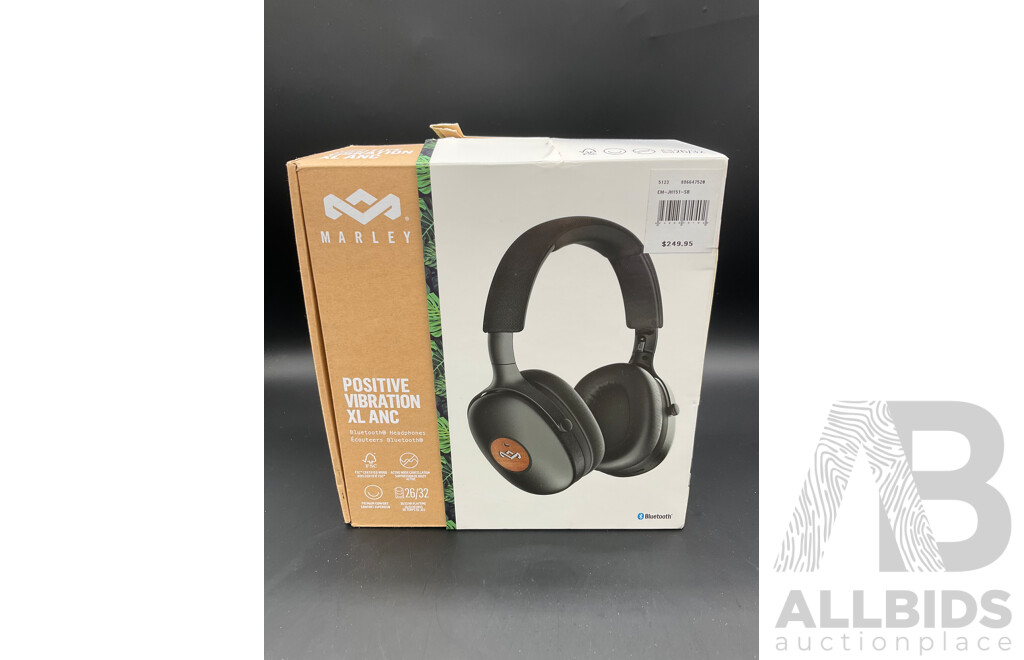 MARLEY Positive Vibration XL ANC Bluetooth Headphones