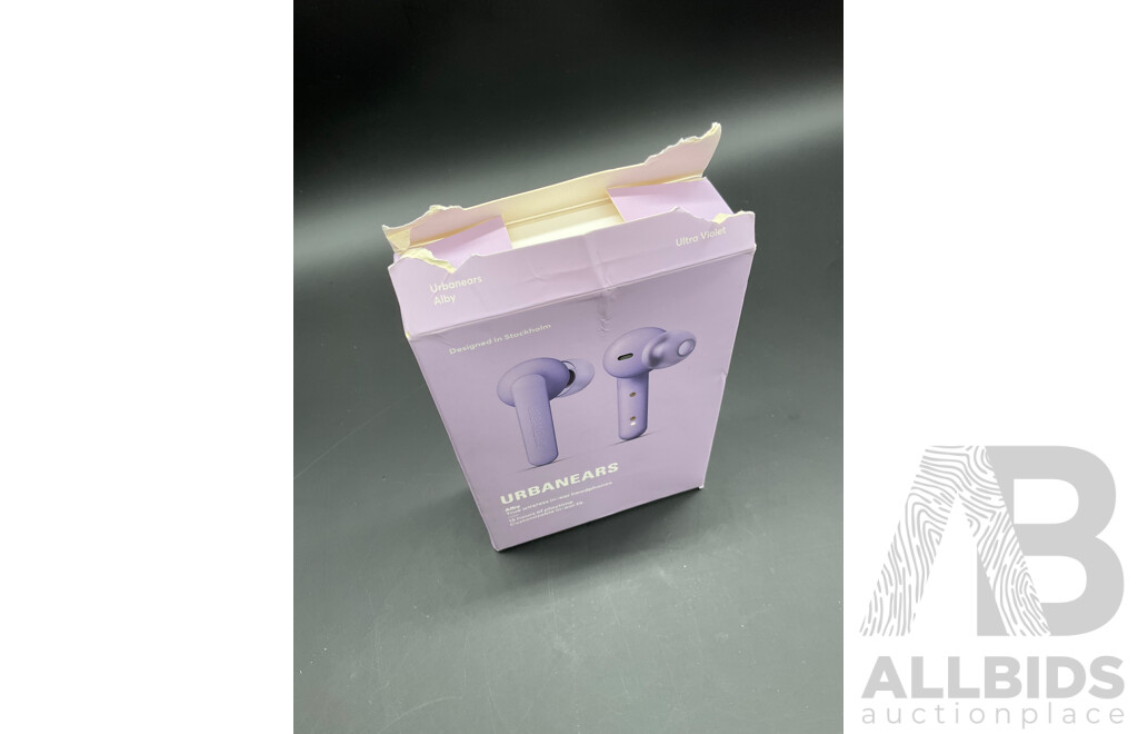 URBANEARS Alby True Wireless Headphones - Ultra Violet