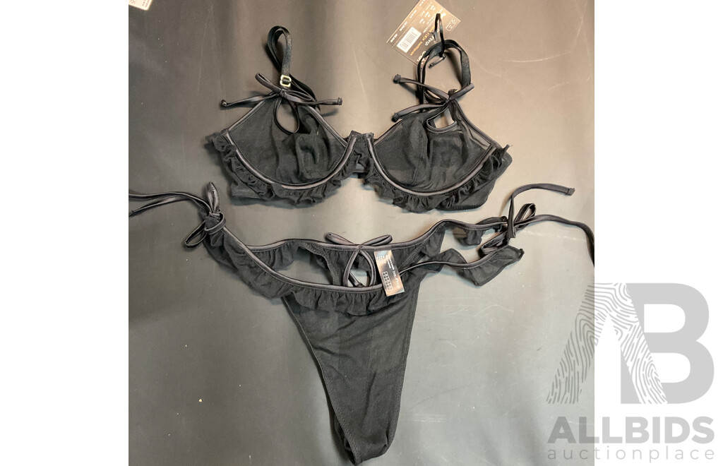 Assorted Vamp Collection by Bras N Things -  Various Sizes - Lot of 6