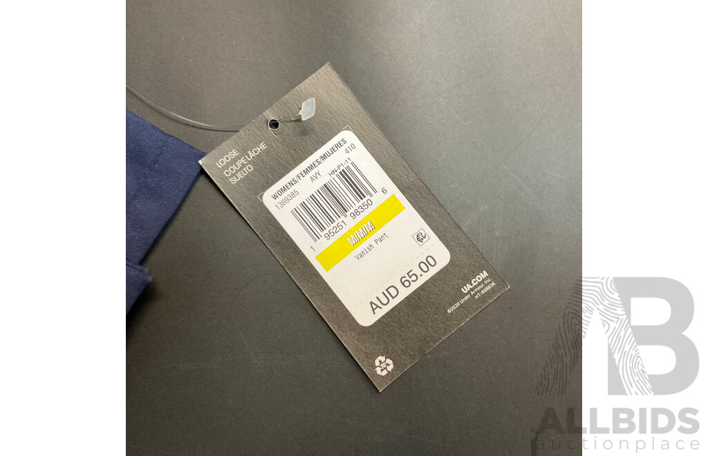 Assorted Adidas, Under Armour Apparels - Sizes M, L, XL - Lot of 5