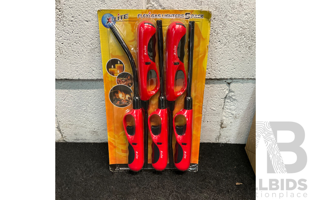 2 Boxes of Paper Food Containers with Spork 50PCS & Flexi Gas Lighters 5 Pack & Natural Sisal Rope