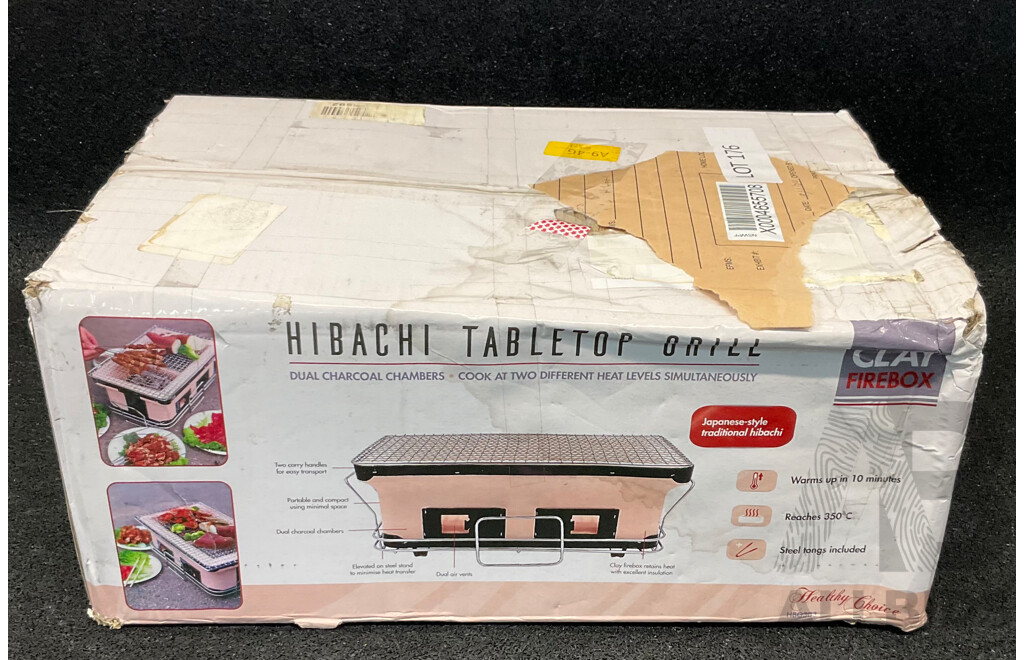 Healthy Choice Hibachi Tabletop Grill