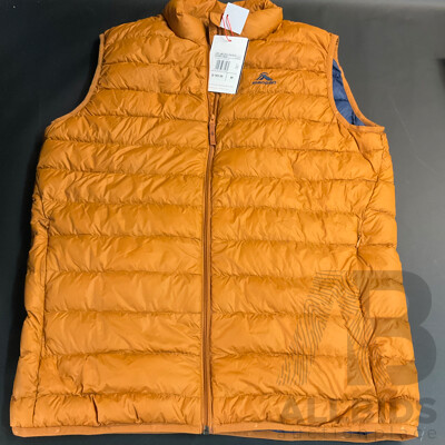 MACPAC Uber Light Down Vest M V2 - Pumpkin Spice - Size M - ORP$ 189.99