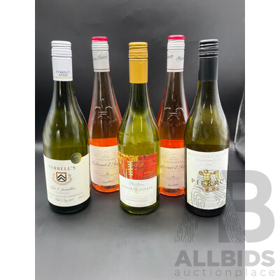 Assorted Bottles of Wine - Lot of 5