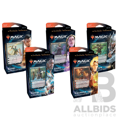 Magic the Gathering Planeswalker Decks Core 21 - Set of 5 - Sealed