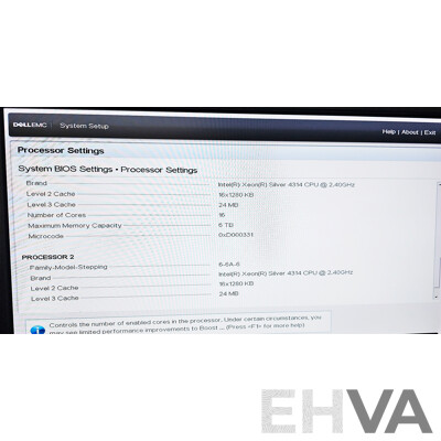 Dell PowerEdge T550 Dual Intel Xeon SILVER (4314) 2.40GHz-3.40GHz 16-Core CPU Tower Server