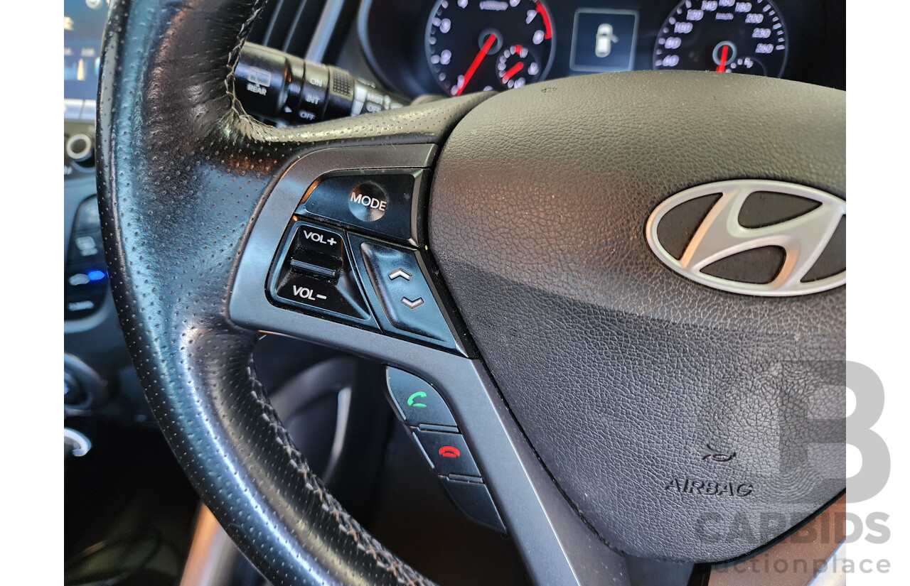 6/2016 Hyundai Veloster  FS4 SERIES 2 3d Coupe Grey 1.6L