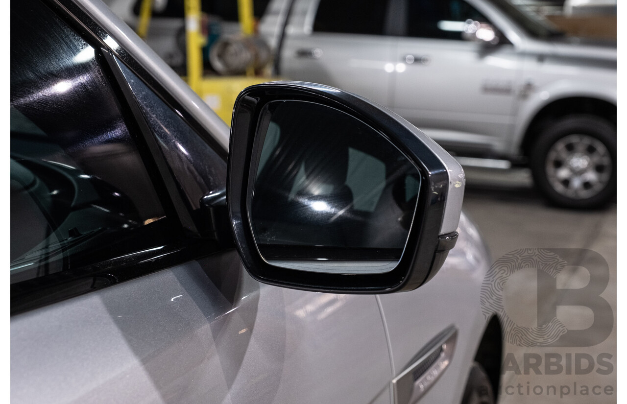 05/2018 Jaguar F-Pace 35t S (AWD 280kW) X761 MY18.5 4d Wagon Indus Silver Metallic Supercharged V6 3.0L