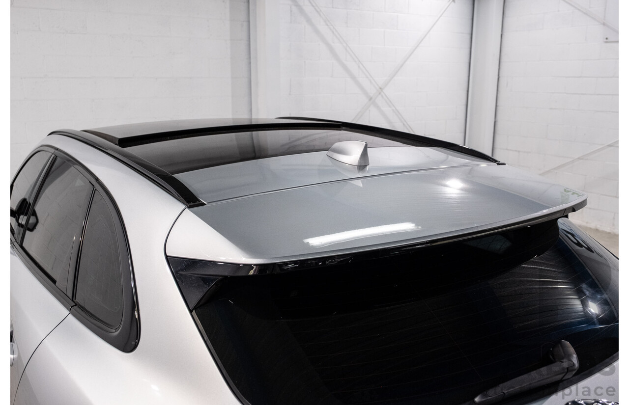 05/2018 Jaguar F-Pace 35t S (AWD 280kW) X761 MY18.5 4d Wagon Indus Silver Metallic Supercharged V6 3.0L