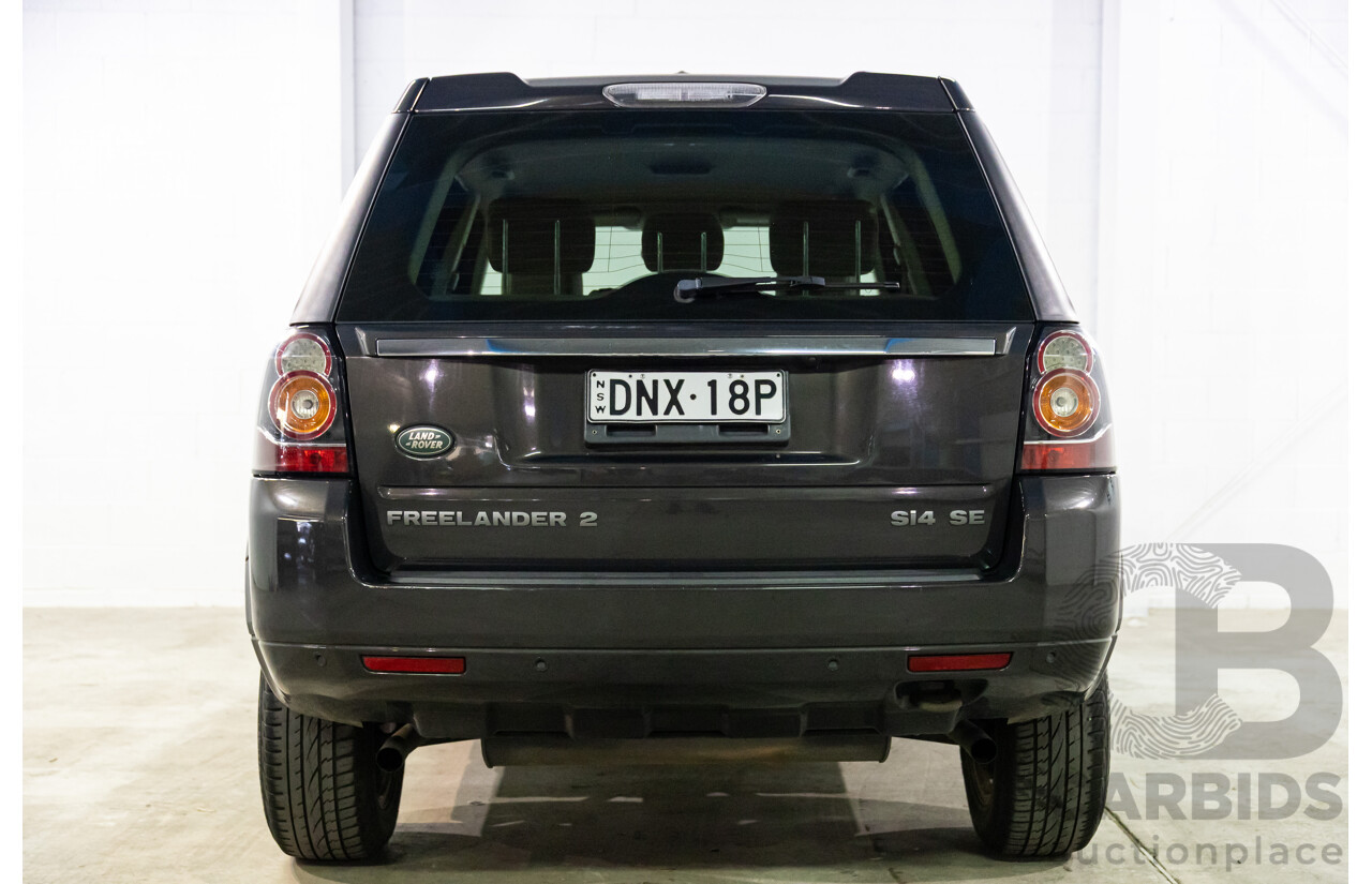 05/2013 Land Rover Freelander 2 Si4 SE (4x4) LF MY13 4D Wagon Havana Metallic Turbo 2.0L