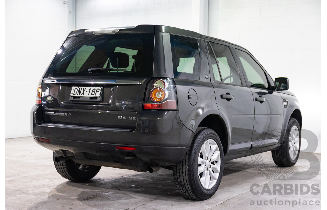 05/2013 Land Rover Freelander 2 Si4 SE (4x4) LF MY13 4D Wagon Havana Metallic Turbo 2.0L