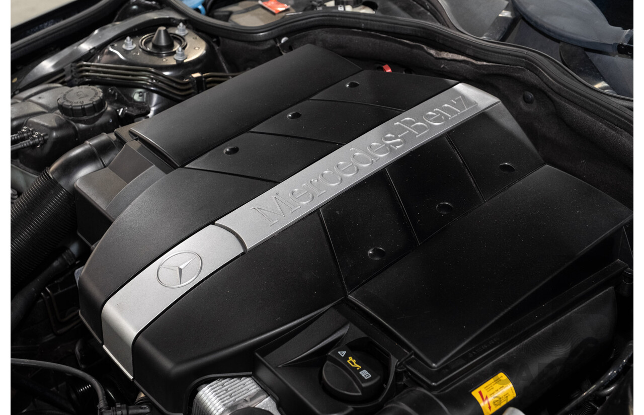 09/2005 Mercedes-Benz SL350 (RWD) R230 2D Convertible Obsidian Black Metallic V6 3.7L