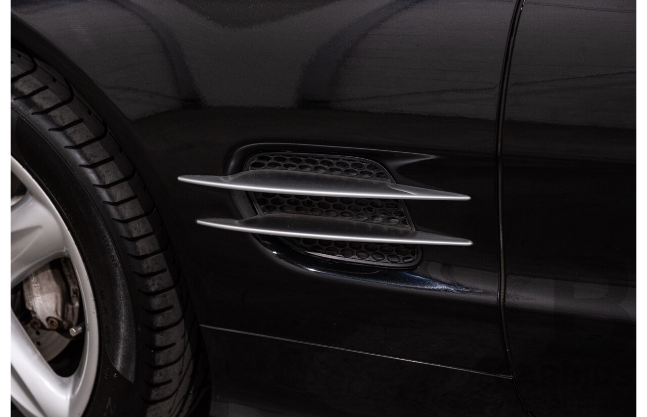 09/2005 Mercedes-Benz SL350 (RWD) R230 2D Convertible Obsidian Black Metallic V6 3.7L