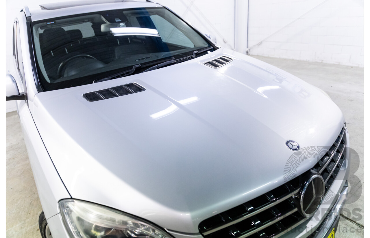 06/2015 Mercedes-Benz ML 350CDI Bluetec (4x4) 166 MY14 4d Wagon Iridium Silver Metallic Turbo Diesel V6 3.0L