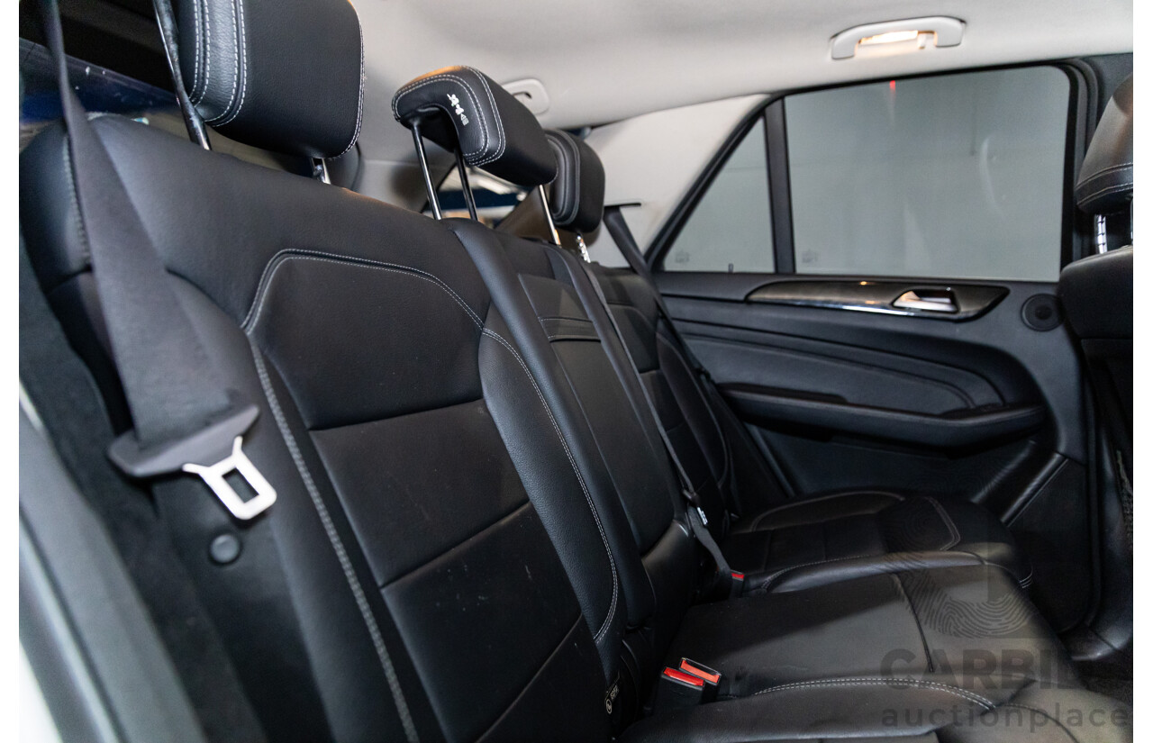 06/2015 Mercedes-Benz ML 350CDI Bluetec (4x4) 166 MY14 4d Wagon Iridium Silver Metallic Turbo Diesel V6 3.0L