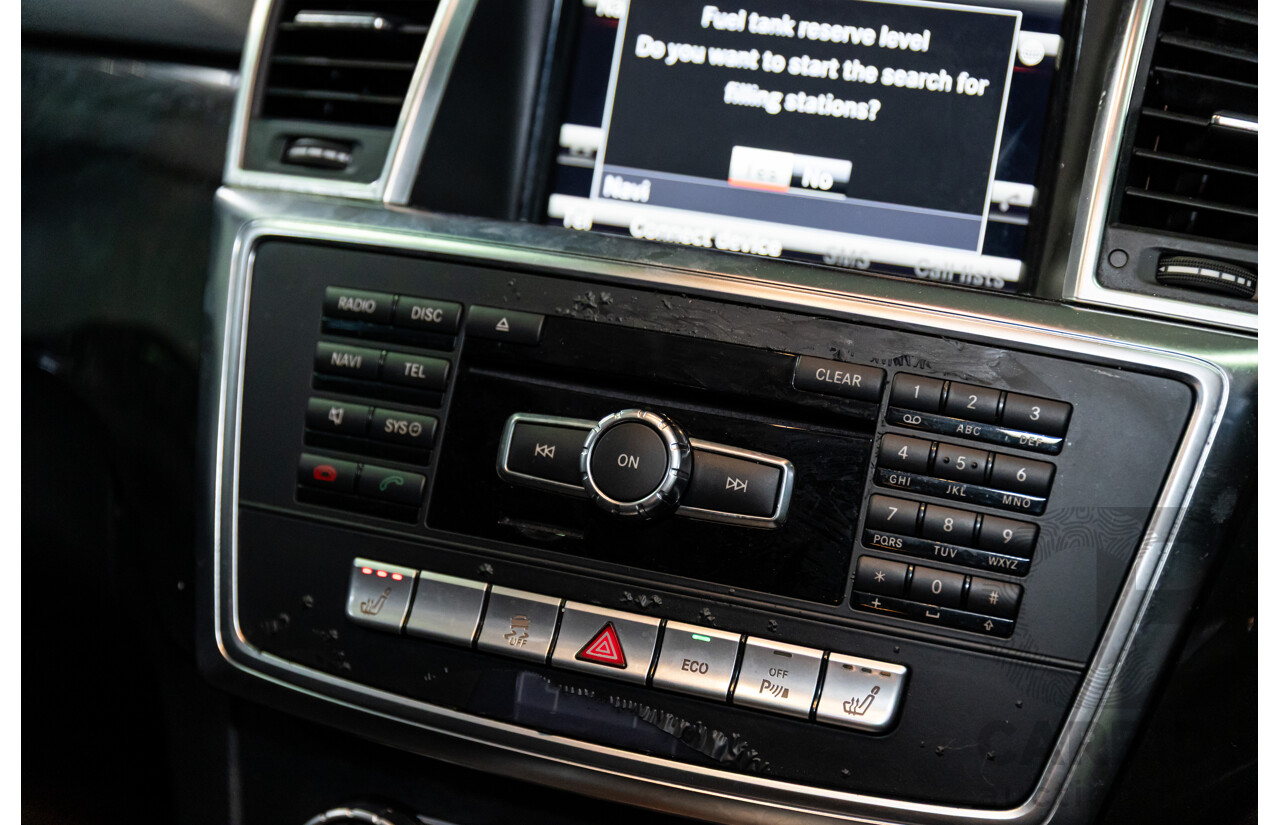 06/2015 Mercedes-Benz ML 350CDI Bluetec (4x4) 166 MY14 4d Wagon Iridium Silver Metallic Turbo Diesel V6 3.0L