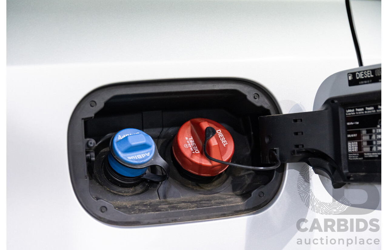 06/2015 Mercedes-Benz ML 350CDI Bluetec (4x4) 166 MY14 4d Wagon Iridium Silver Metallic Turbo Diesel V6 3.0L