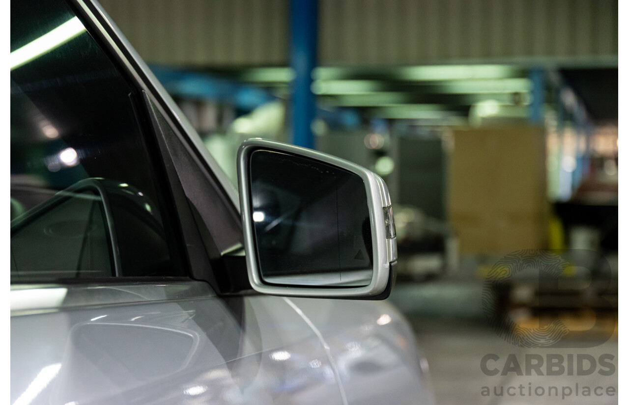 06/2015 Mercedes-Benz ML 350CDI Bluetec (4x4) 166 MY14 4d Wagon Iridium Silver Metallic Turbo Diesel V6 3.0L