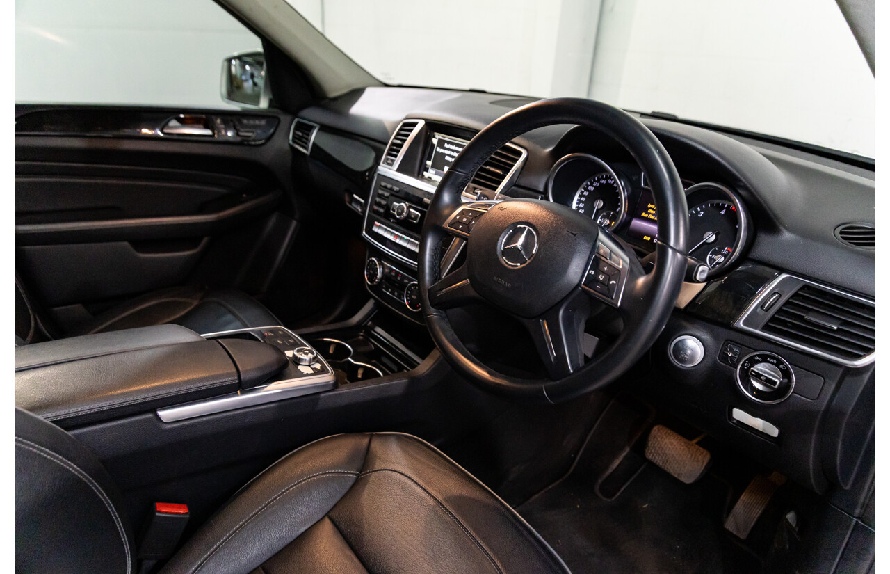 06/2015 Mercedes-Benz ML 350CDI Bluetec (4x4) 166 MY14 4d Wagon Iridium Silver Metallic Turbo Diesel V6 3.0L