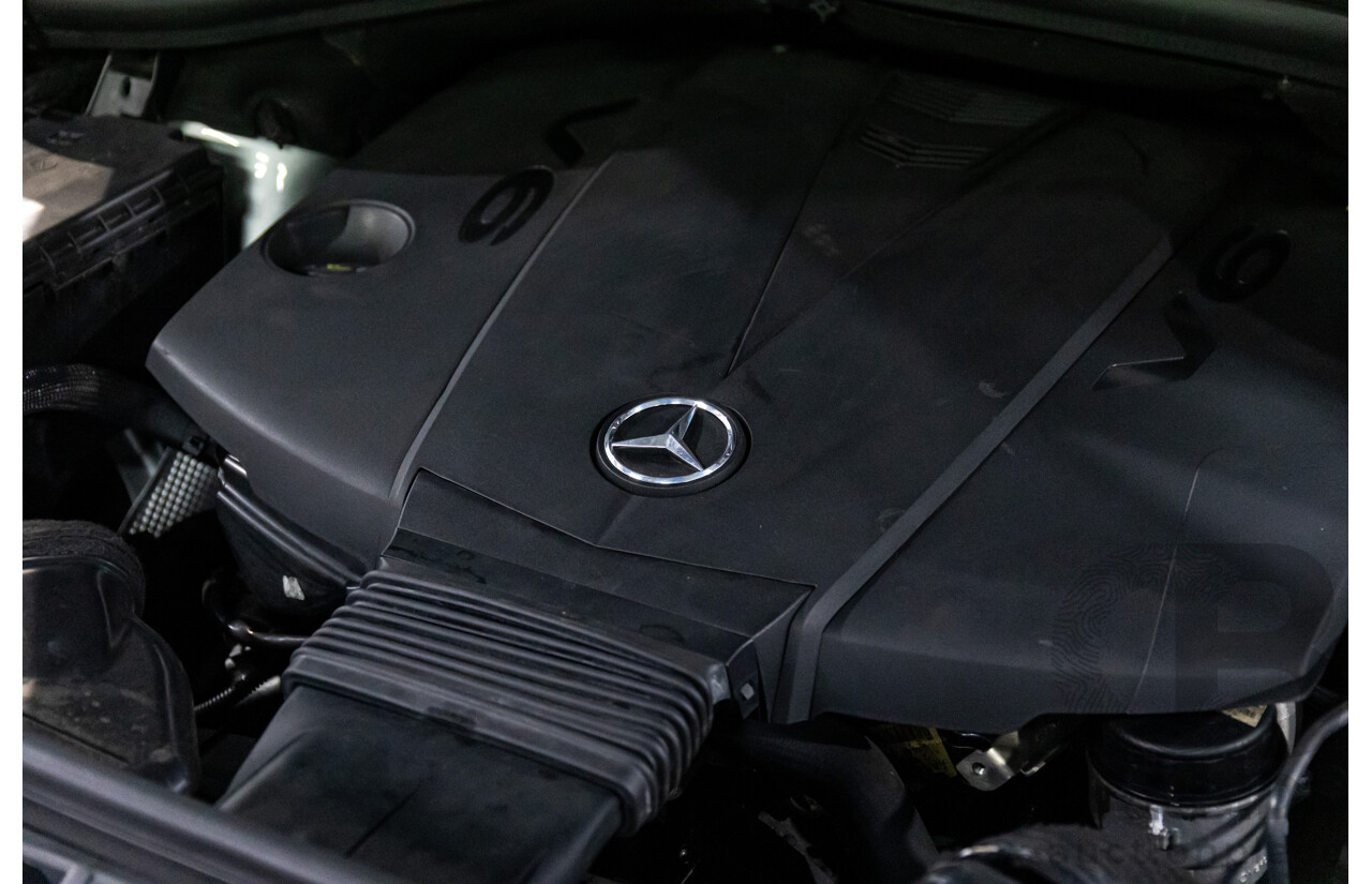 06/2015 Mercedes-Benz ML 350CDI Bluetec (4x4) 166 MY14 4d Wagon Iridium Silver Metallic Turbo Diesel V6 3.0L