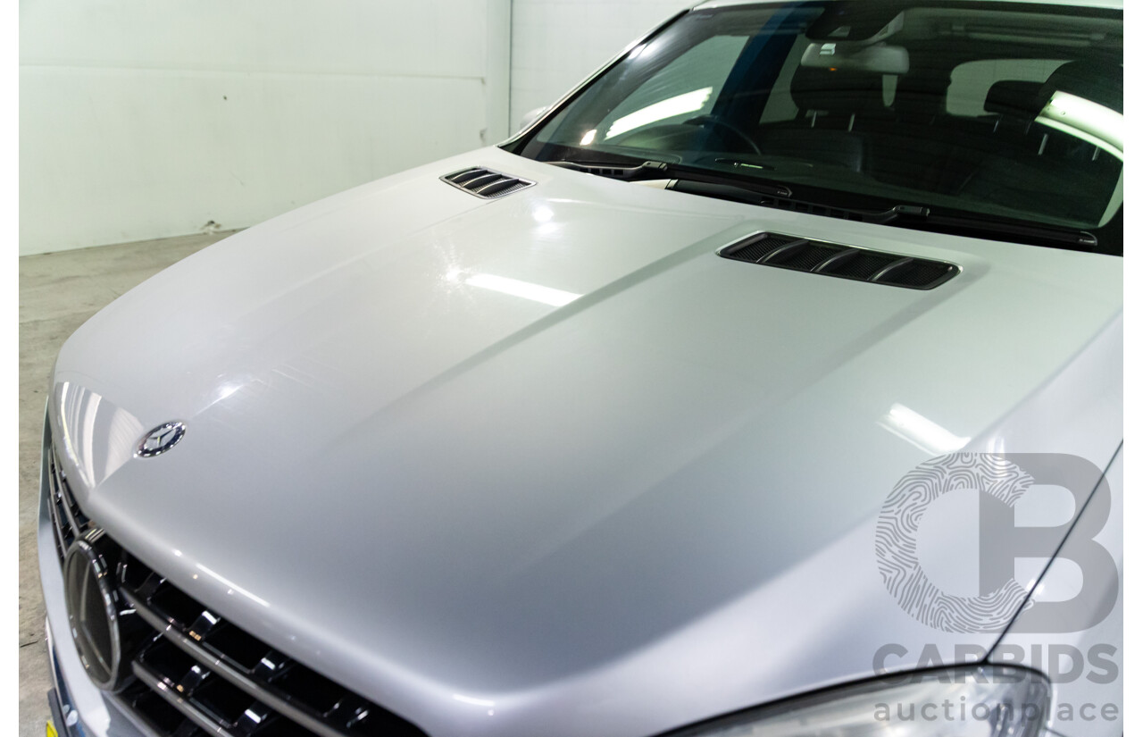 06/2015 Mercedes-Benz ML 350CDI Bluetec (4x4) 166 MY14 4d Wagon Iridium Silver Metallic Turbo Diesel V6 3.0L