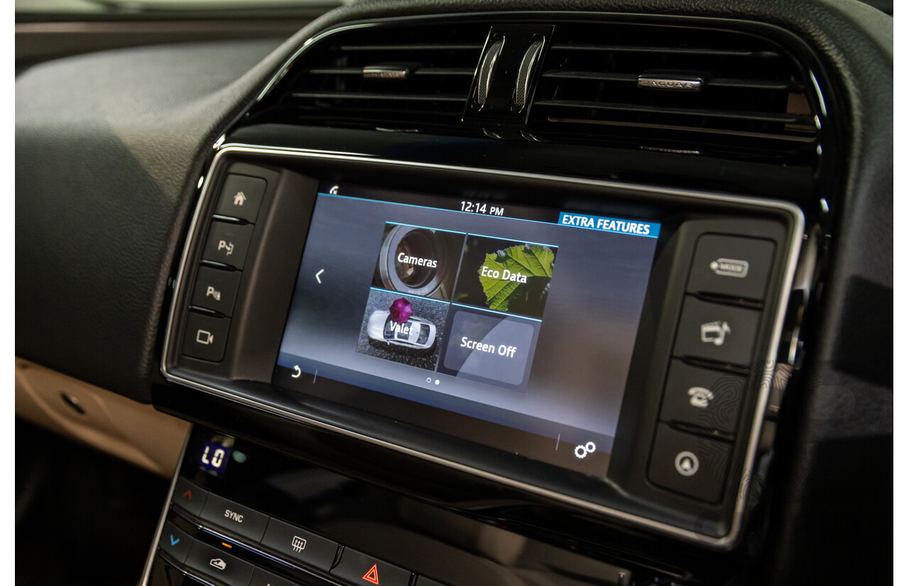 11/2016 Jaguar XE 20d Prestige (RWD) MY17 4d Sedan Dark Sapphire Blue Turbo Diesel 2.0L