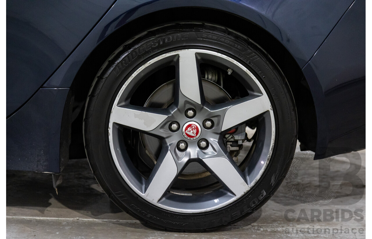 11/2016 Jaguar XE 20d Prestige (RWD) MY17 4d Sedan Dark Sapphire Blue Turbo Diesel 2.0L