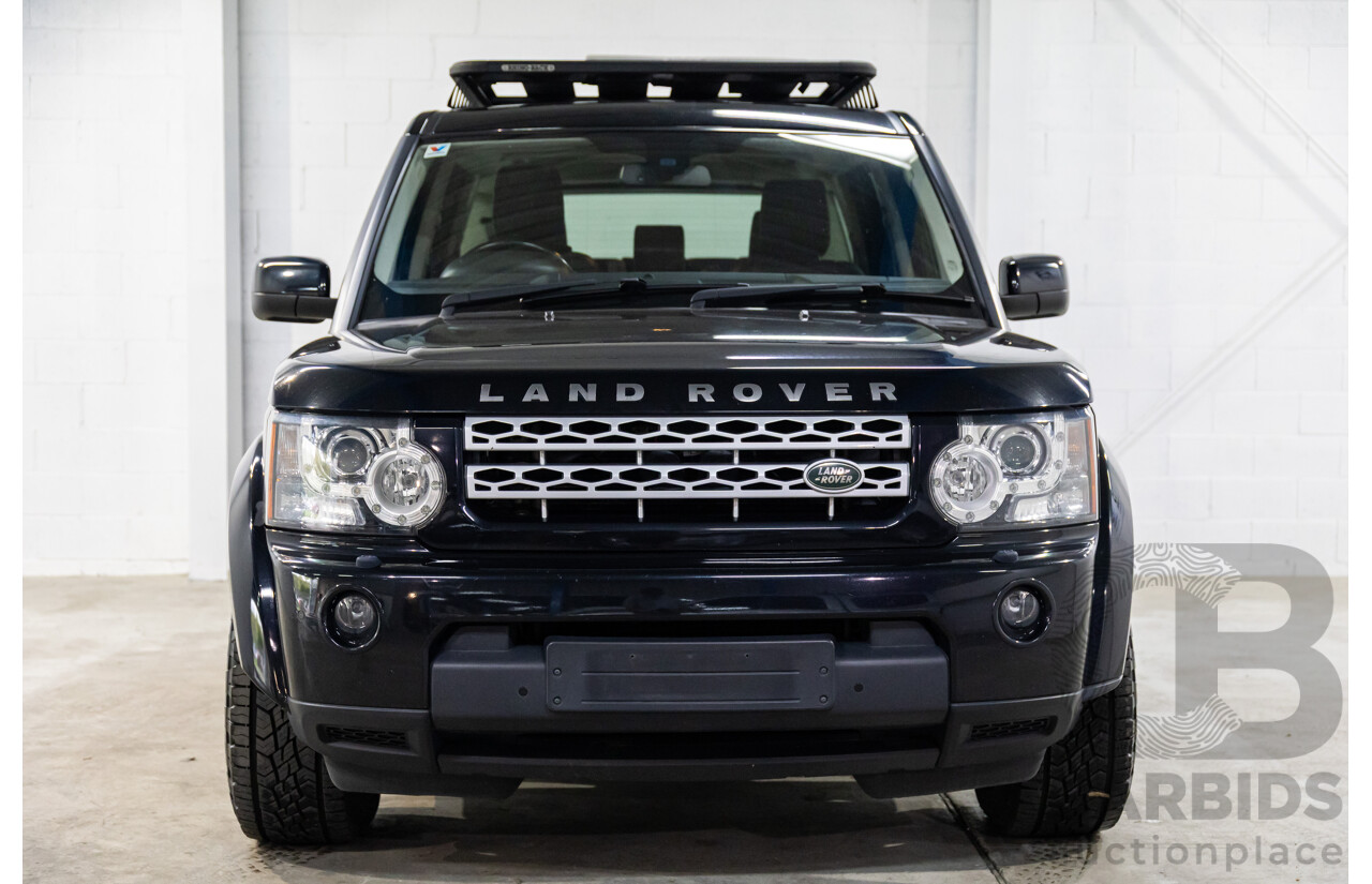 08/2011 Land Rover Discovery 4 2.7 TDV6 4x4 MY11 4d Wagon Santorini Black Turbo Diesel 2.7L